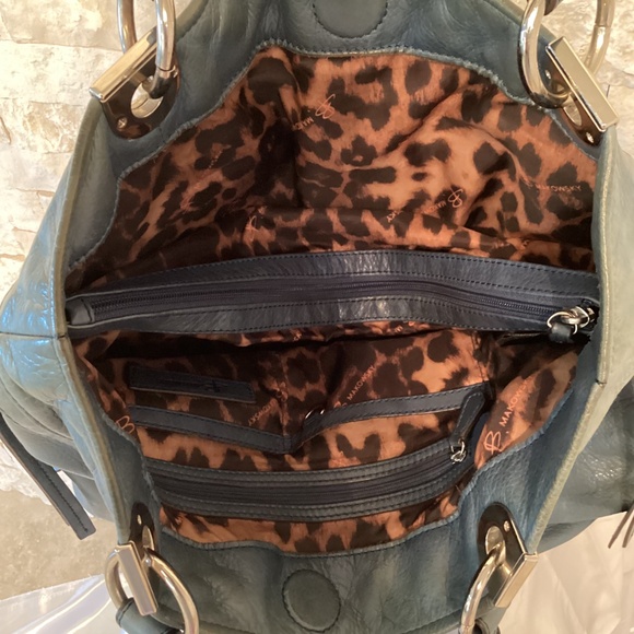 B. Makowsky Pebble Leather Bucket Crossbody - Picture 5 of 15